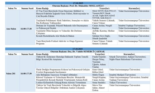 Final Program for Paper Sessions Published